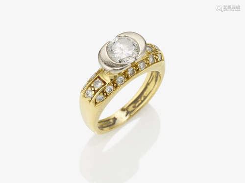 Ring mit Brillanten