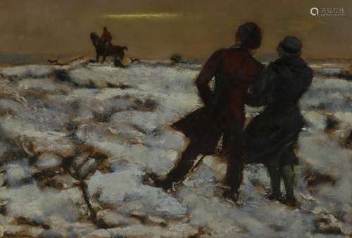 Westermann, Gerard. Winterlandschap