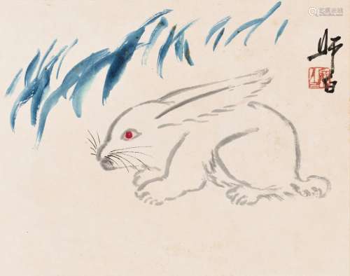 WHITE RABBIT', BY LOU SHIBAI (1918-2010)