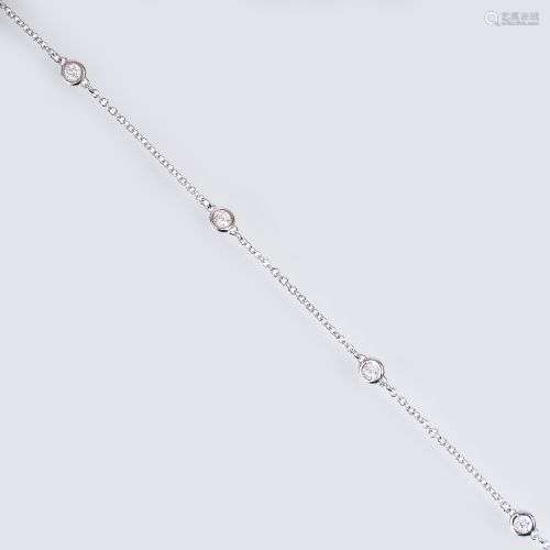 A petite Diamond Bracelet.