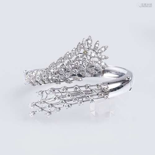 An extraordinary Diamond Bangle Bracelet.