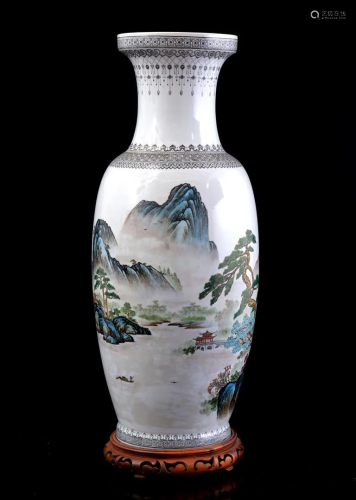 Porcelain vase