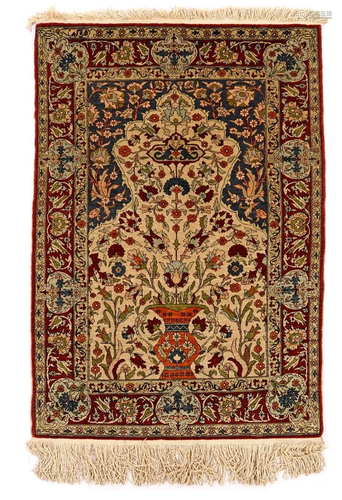 Very fine hand-knotted carpet