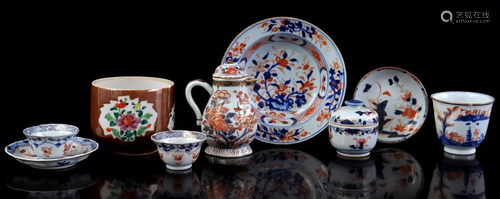 Lot with Imari 18th century porcelain