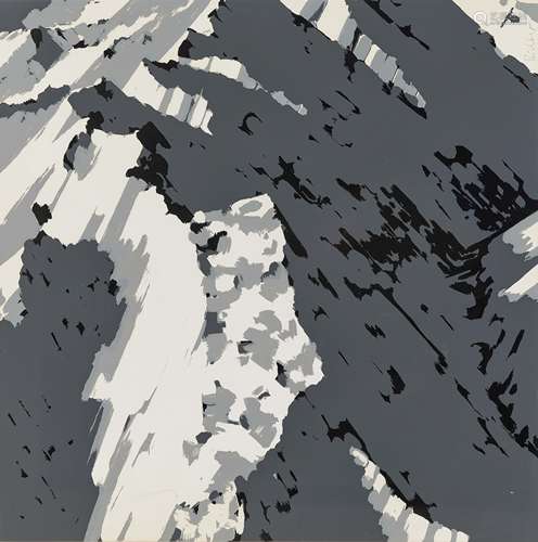 Gerhard Richter. Schweizer Alpen II. 1969