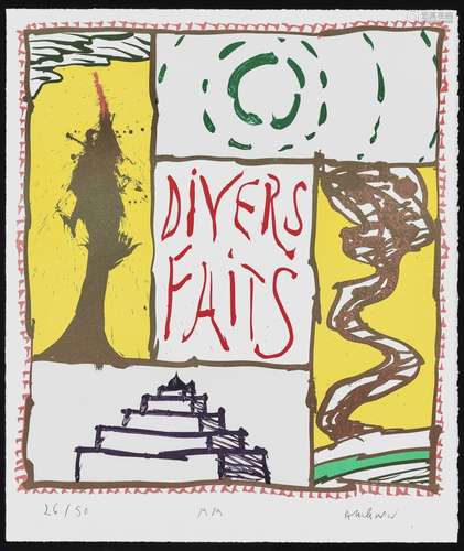 Pierre Alechinsky. Divers Faits. 2000