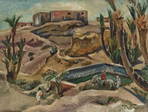 Willy Eisenschitz. Orientalische Landschaft