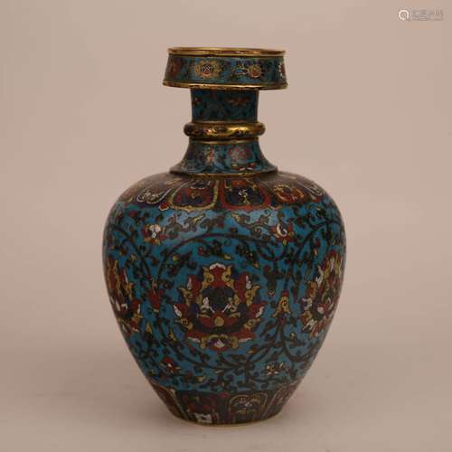 Cloisonne bottle