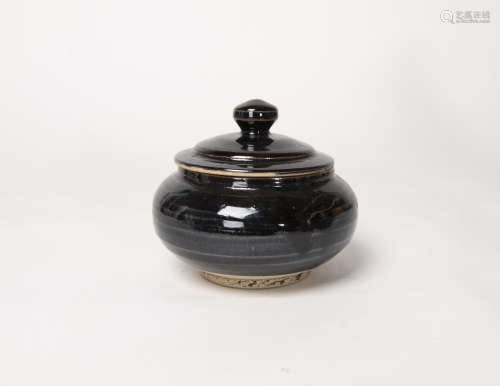 金元時期-磁州窯蓋罐