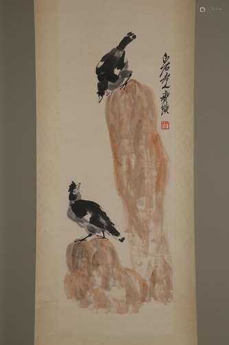 chinese qi baishi's painting