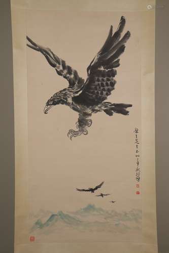 chinese Xu beihong's painting