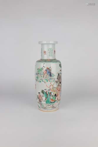 chinese famille rose porcelain vase