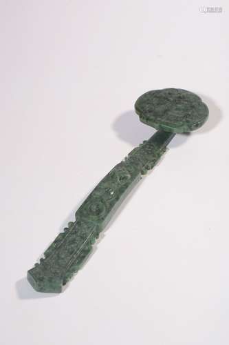 chinese hetian jade ruyi scepter