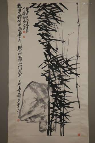 chinese wu changshuo's painting