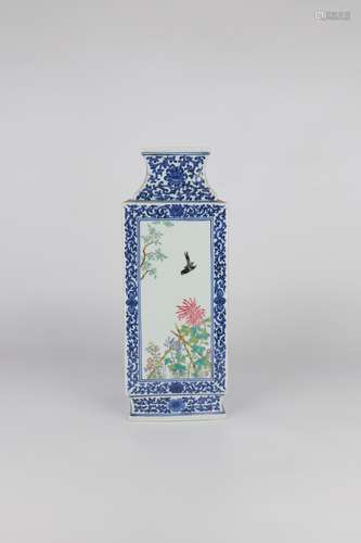 chinese blue and white porcelain vase