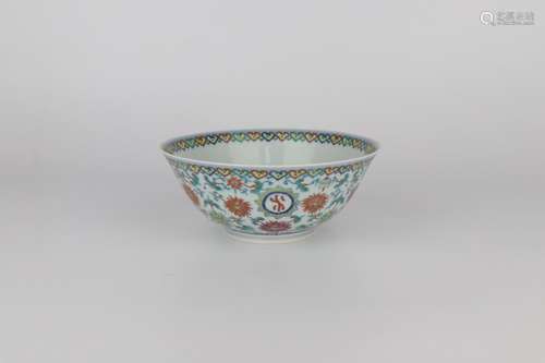 chinese doucai porcelain bowl