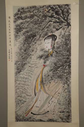 chinese fu baoshi's painting