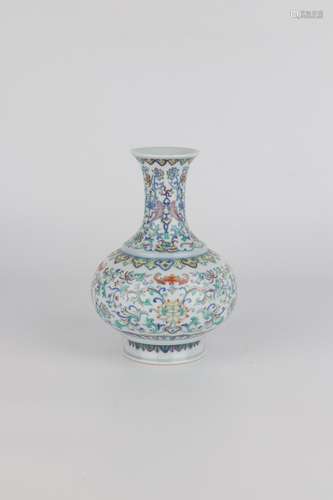 chinese doucai porcelain vase