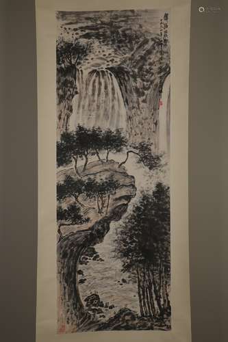 chinese fu baoshi's painting