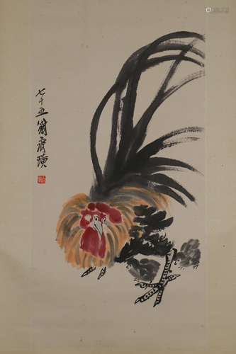 chinese qi baishi's painting