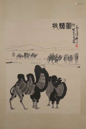 chinese Gao Jianfu's painting