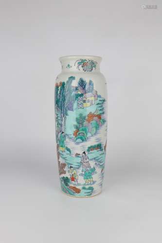 chinese famille rose porcelain vase