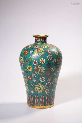 chinese cloisonne meiping