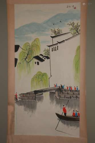 chinese wu guanzhong's painting