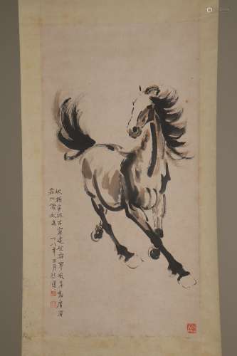 chinese Xu beihong'painting