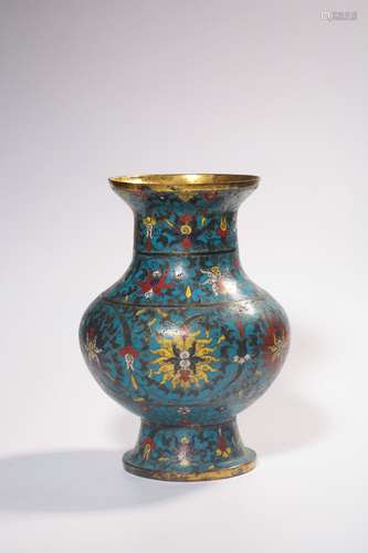 chinese cloisonne vase