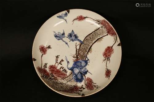 A GENERAL SHI LANG OFFERING PLATE