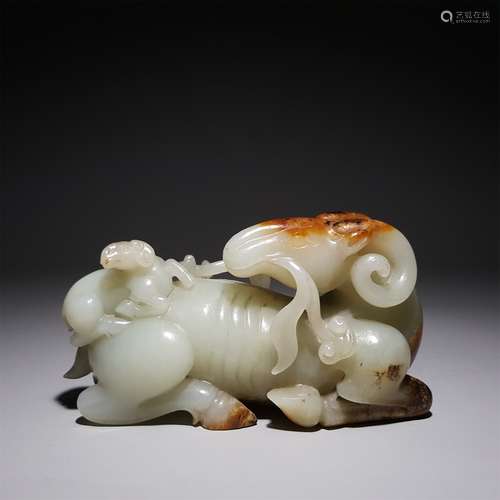 A HETIAN JADE TRIUMPHANT