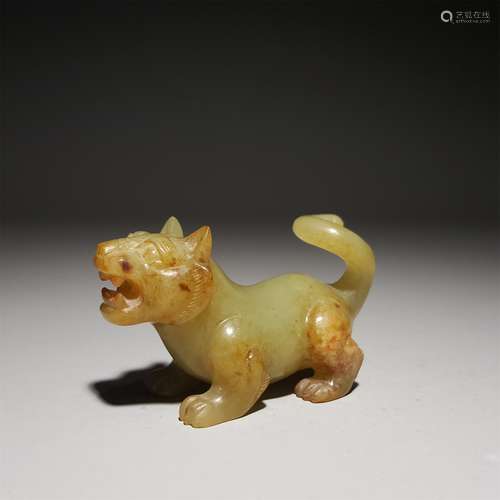 A HETIAN JADE BEAST