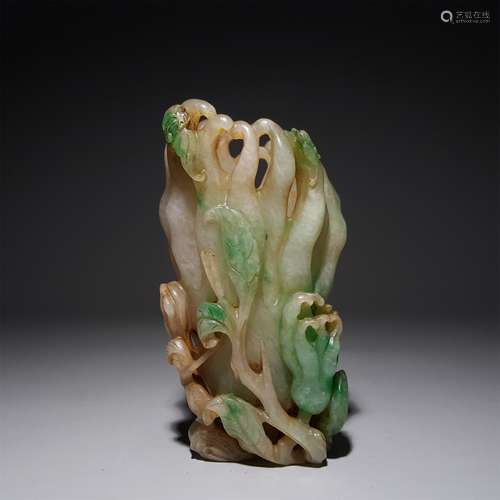 A JADEITE BUDDHA'S HAND