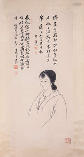 CHINESE PAINTING AND CALLIGRAPHY, ZHANG DAQIAN