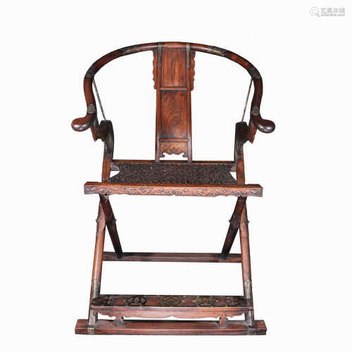 CHINESE ROSEWOOD CHAIR, MING DYNASTY