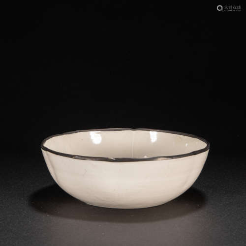 DING WARE SILVER-MOUTH BOWL, SONG DYNASTY, CHINA