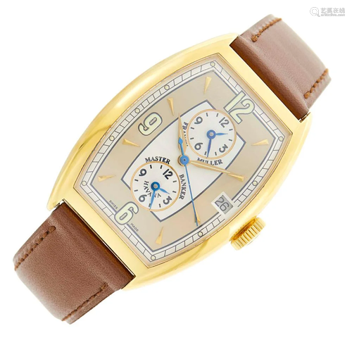 Franck Muller Gentleman's Gold 'Master Banker Havana'