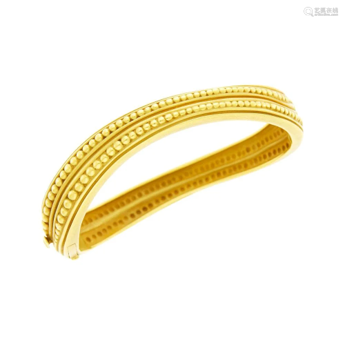 Barry Kieselstein-Cord Gold Bangle Bracelet