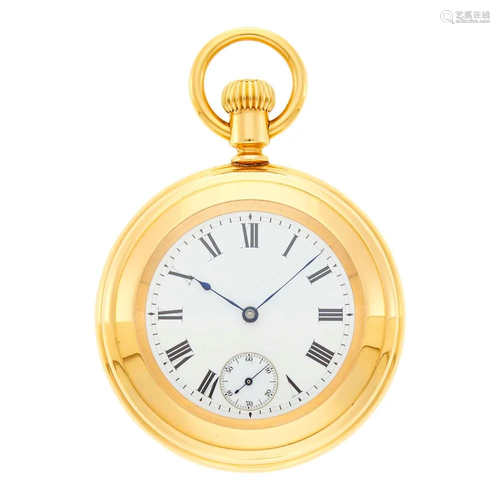 Patek Philippe Pink Gold Open Face Pocket Watch