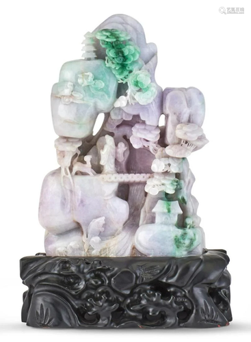 A Chinese Jadeite Carving