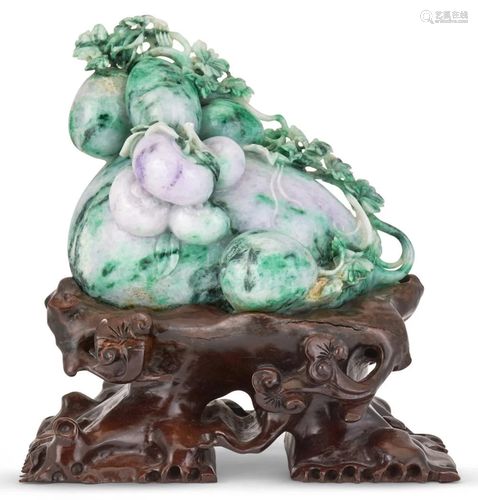 A Chinese Jadeite Carving