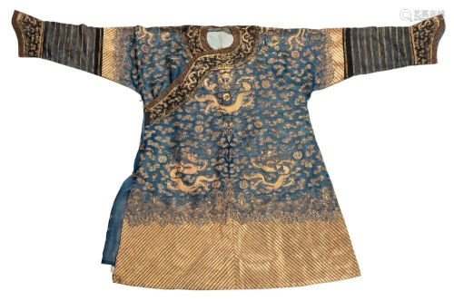 A Chinese Dragon Court Robe