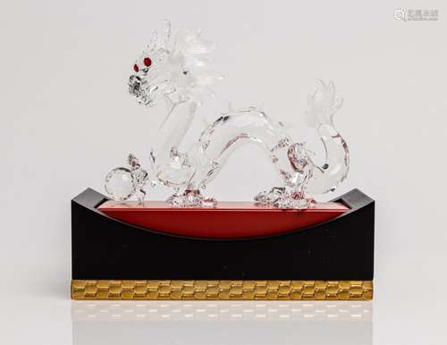 A Swarovski Crystal figure of The Dragon from the "Fabu...