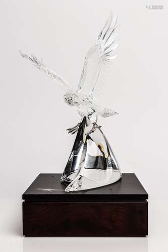 A Swarovski Silver Crystal model of "The Eagle", 9...