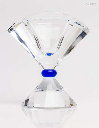 A Swarovski Crystal Petit vase, 5 1/2 in. (14 cm) h.