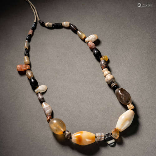 Agate Necklace from Persian Empire