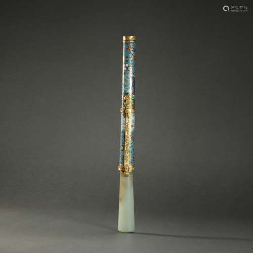 Closionne HeTian Jade Sword from Qing