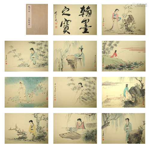 Ink Painting Album from ZhangDaQian