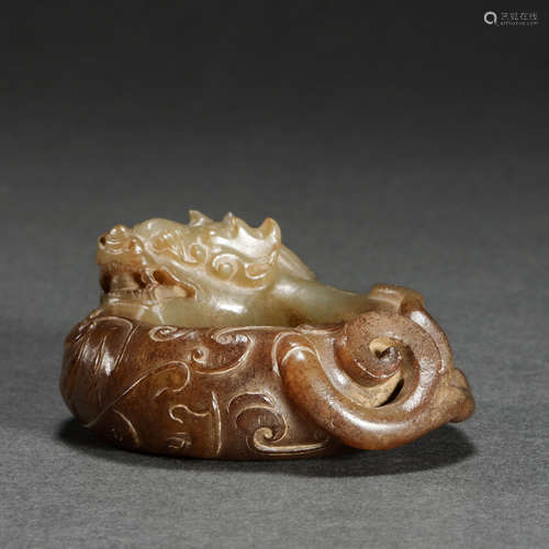 HeTian Jade Ring from Han